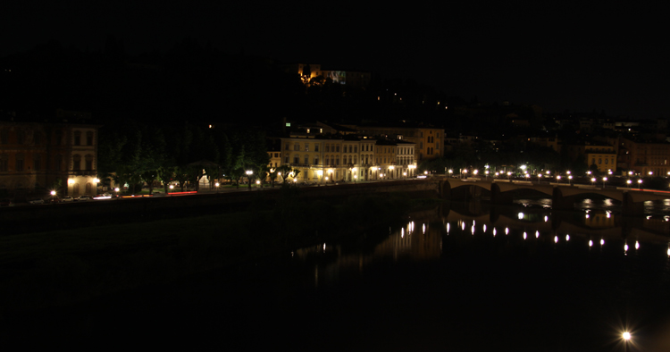 Night View From Our Balcony